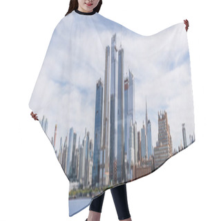 Personality  Panoramic View Of New York City, Usa Hair Cutting Cape