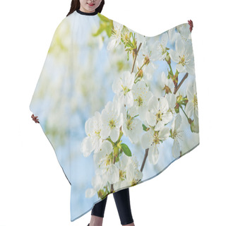 Personality  Branch Of Cherry Tree Hair Cutting Cape