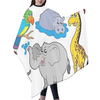 Personality  Wildlife Animals Collection Hair Cutting Cape