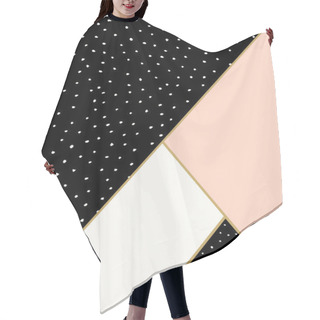 Personality  Abstract Geometric Composition Hair Cutting Cape
