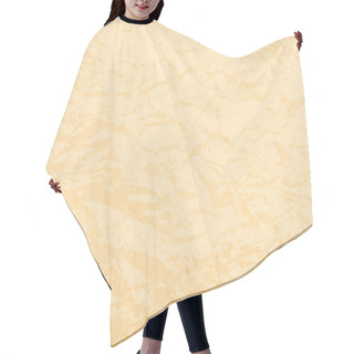 Personality  Vector Old Light Paper Hair Cutting Cape