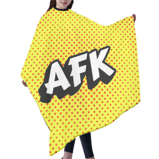 Personality  AFK Acronym Background Hair Cutting Cape