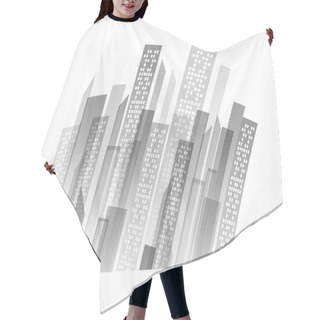 Personality  Urban City View Hair Cutting Cape