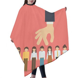 Personality  Human Resources Design Hair Cutting Cape