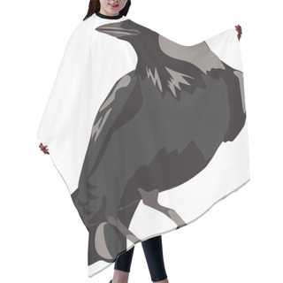 Personality  Jackdaw Hair Cutting Cape