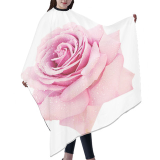 Personality  Pink Rose Hair Cutting Cape