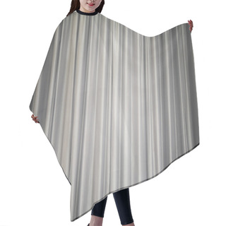 Personality  Grey Curtain Hair Cutting Cape