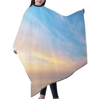 Personality  Sky Background Hair Cutting Cape