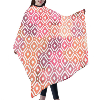 Personality  Geometry Texture Repeat Modern Pattern Hair Cutting Cape
