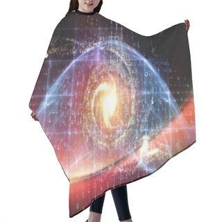 Personality  Number Abstraction Hair Cutting Cape