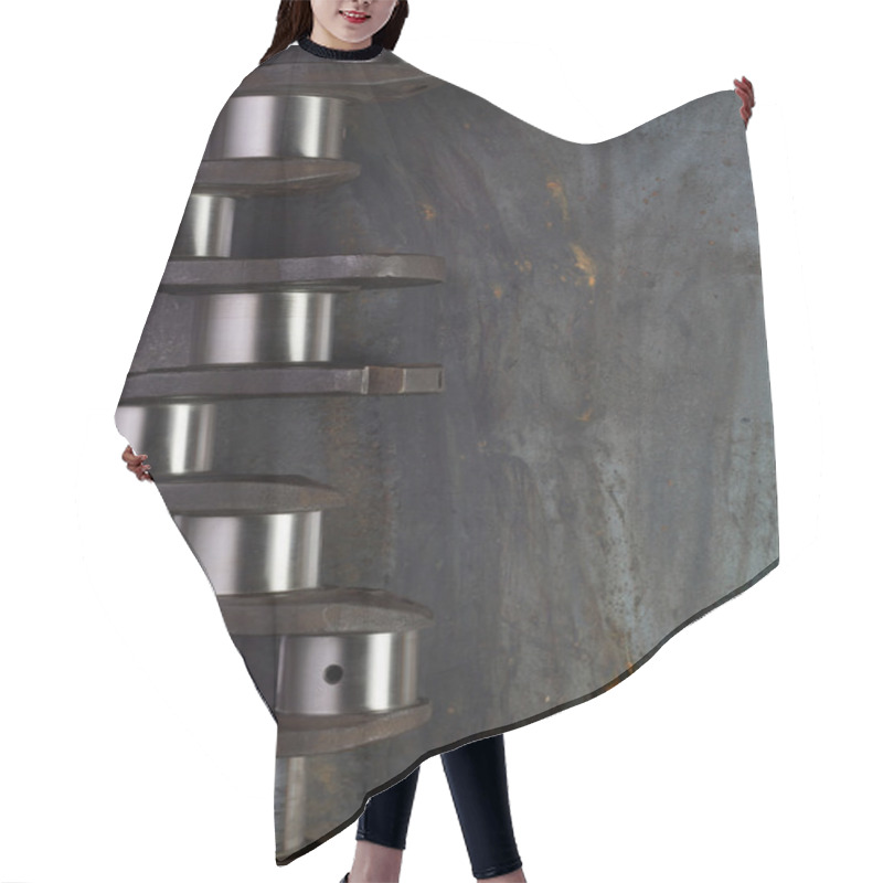 Personality  Pistons And Crankshaft Hair Cutting Cape