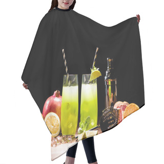 Personality  Alcohol Cocktails Hair Cutting Cape