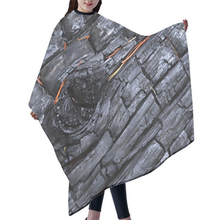 Personality  A Charred Wood With Bulges Hair Cutting Cape