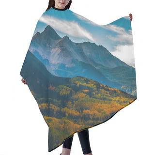 Personality  Wilson Peak In The Fall, Uncompahgre National Forest, Colorado,  Hair Cutting Cape