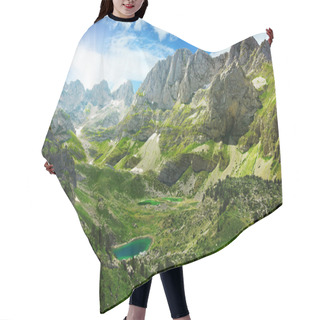 Personality  Amazing Albanian Alps Hair Cutting Cape