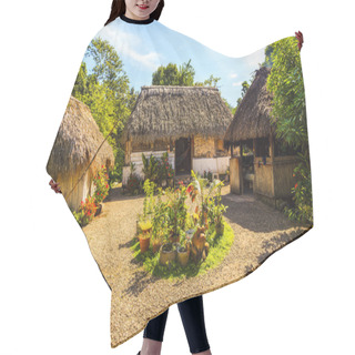 Personality  Mayan Home In The Yucatan Hair Cutting Cape