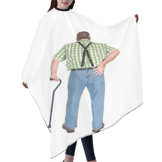 Personality  Assisted Walking Hair Cutting Cape