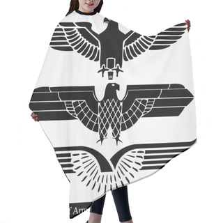Personality  Eagle Coat Of Arms Heraldic Hair Cutting Cape