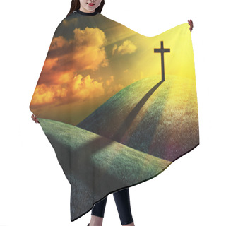 Personality  Christian Cross Hair Cutting Cape