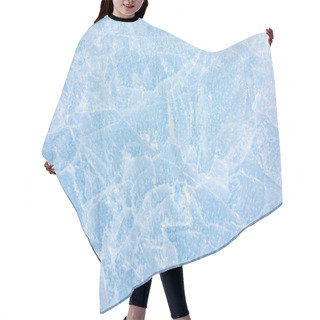 Personality  Ice Background Texture Hair Cutting Cape