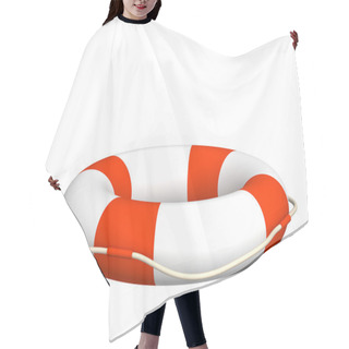 Personality  3d Bright Lifebuoy Hair Cutting Cape