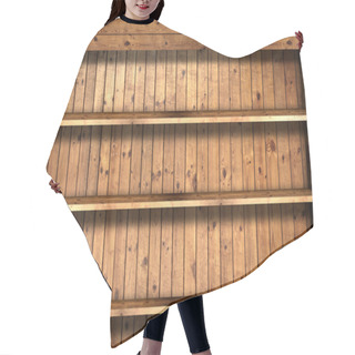 Personality  Wooden Book Shelf Hair Cutting Cape