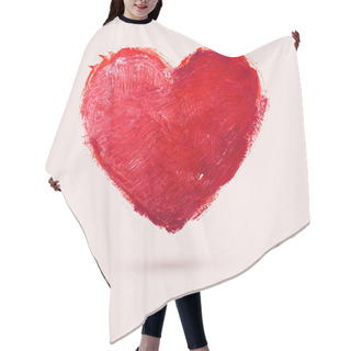 Personality  Watercolor Heart, Vector Illustration Hair Cutting Cape