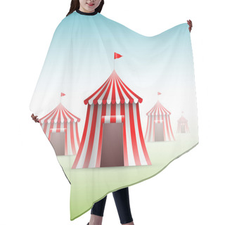 Personality  Circus Tents Hair Cutting Cape