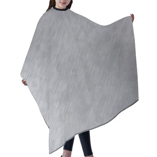 Personality  Anodized Looking Brushed Aluminum Illustration That Works Great As A Background Or Texture. Hair Cutting Cape