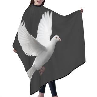 Personality  White Dove In Flight 1 Hair Cutting Cape