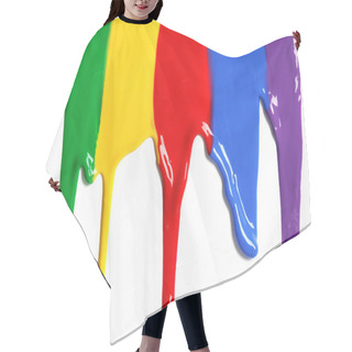Personality  Paint Dripping Hair Cutting Cape