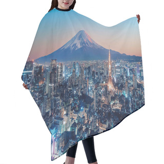 Personality  Tokyo City At Sunset Hair Cutting Cape