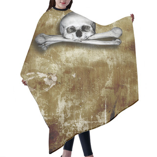 Personality  Human Skulls And Bones Hair Cutting Cape