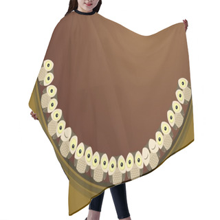 Personality  Owls Hair Cutting Cape