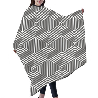 Personality  Art Deco Background Hair Cutting Cape