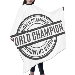 Personality  World Champion Rubber Stamp Hair Cutting Cape