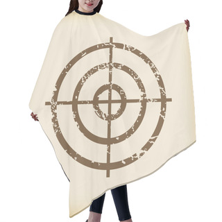 Personality  Grungy Aim Icon Hair Cutting Cape