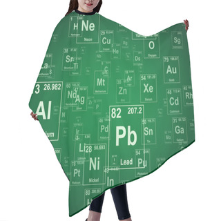 Personality  Green Elements Background Hair Cutting Cape