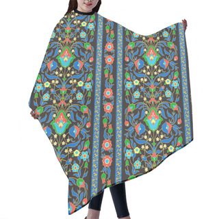 Personality  Colorful Floral Pattern Hair Cutting Cape