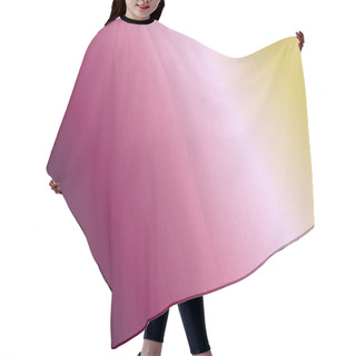 Personality  Abstract Multicolored Background With Poly Pattern Hair Cutting Cape
