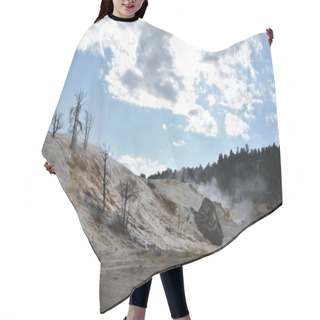 Personality  Palette Spring At Yellowstone National Park Hair Cutting Cape