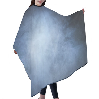 Personality  Smoke Over Black Background Hair Cutting Cape