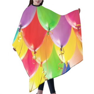 Personality  Colorful Balloons Hair Cutting Cape
