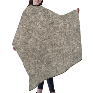 Personality  Gray Wool Felt Fabric Texture Hair Cutting Cape