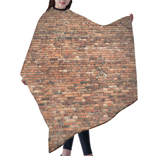 Personality  Red Brick Wall Texture Grunge Background With Vignetted Corners To Interior Design Hair Cutting Cape