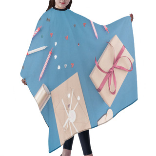 Personality  Gift Box And Envelope Hair Cutting Cape