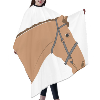 Personality   Head Of Horse Hair Cutting Cape