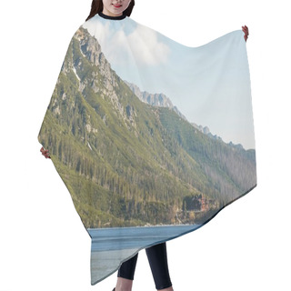 Personality  Mountains And Clouds Scene Hair Cutting Cape