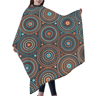 Personality  Ethnic Geometric Pattern. Hair Cutting Cape