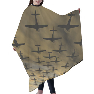 Personality  Airplane Hair Cutting Cape